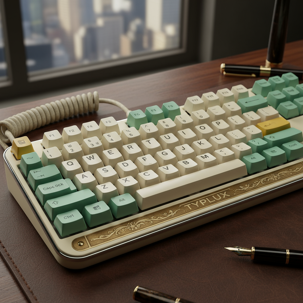 Teclado Mecânico Retro